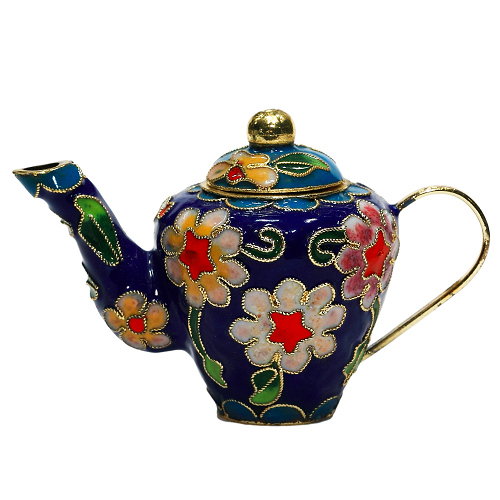 Teekanne S 0352 blau - zum Schließen ins Bild klicken